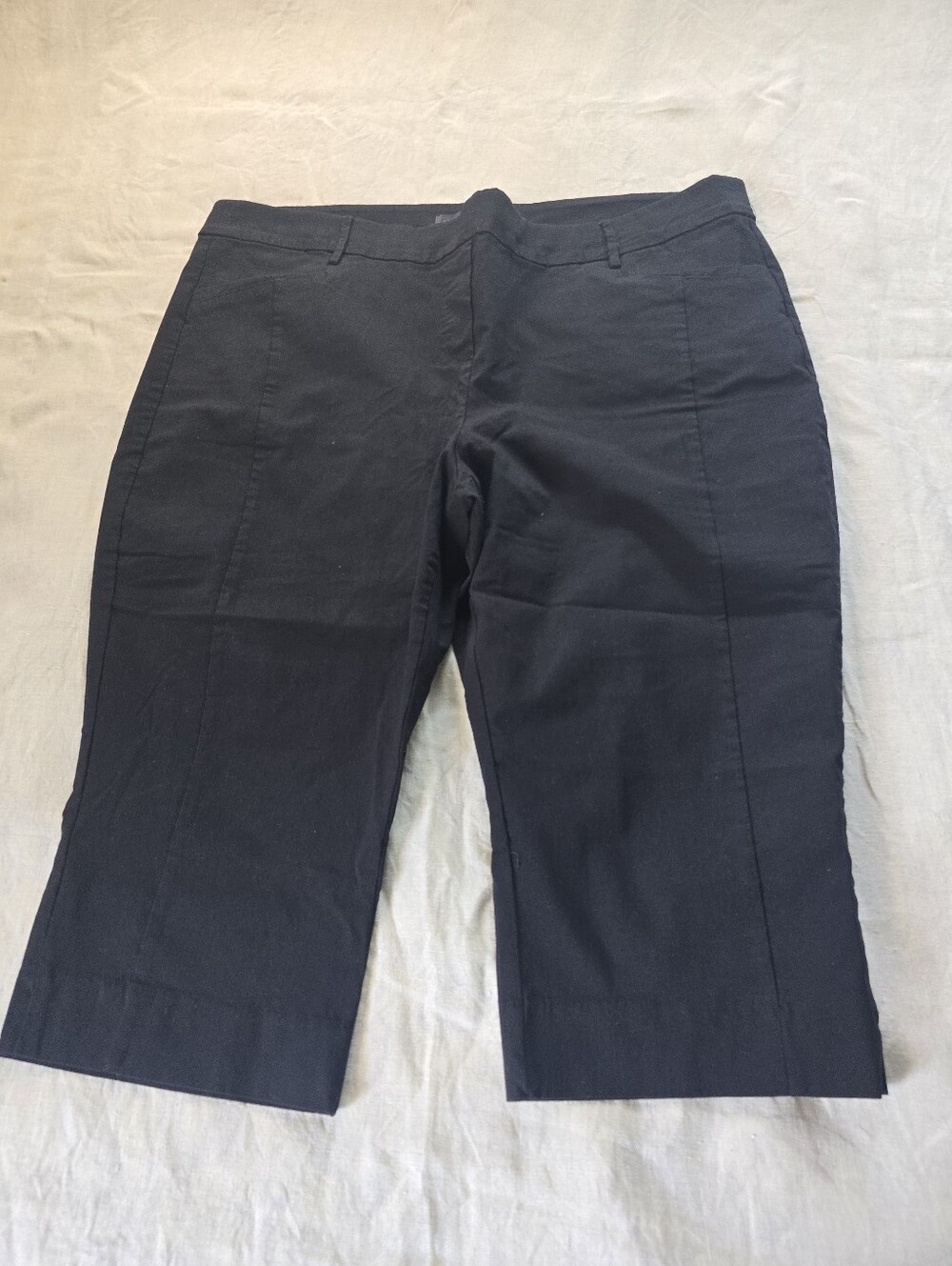 Rekucci Women's Black Capris Pants Size 22W